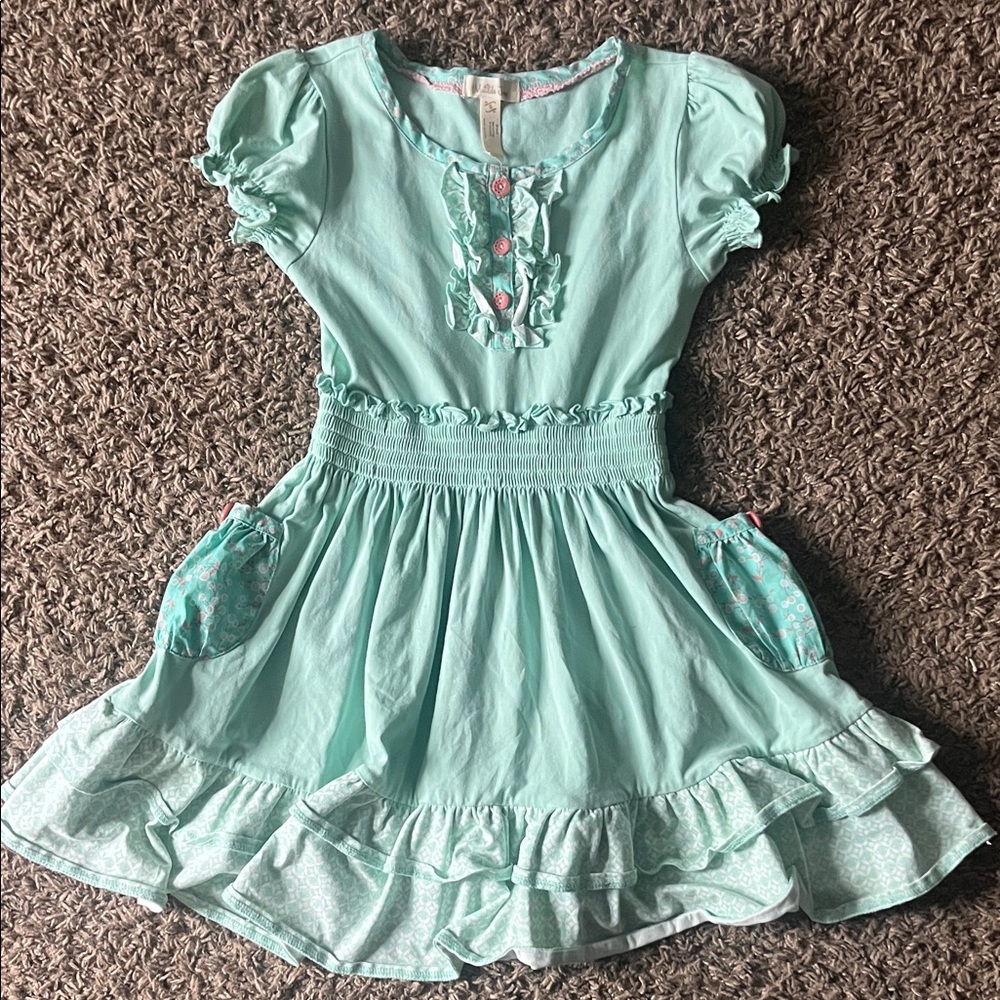 Matilda Jane Light Green Kids Dress